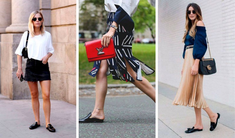 Mule com Meia-Calça: Ousadia e Estilo nas Estações Frias - inspiração 2