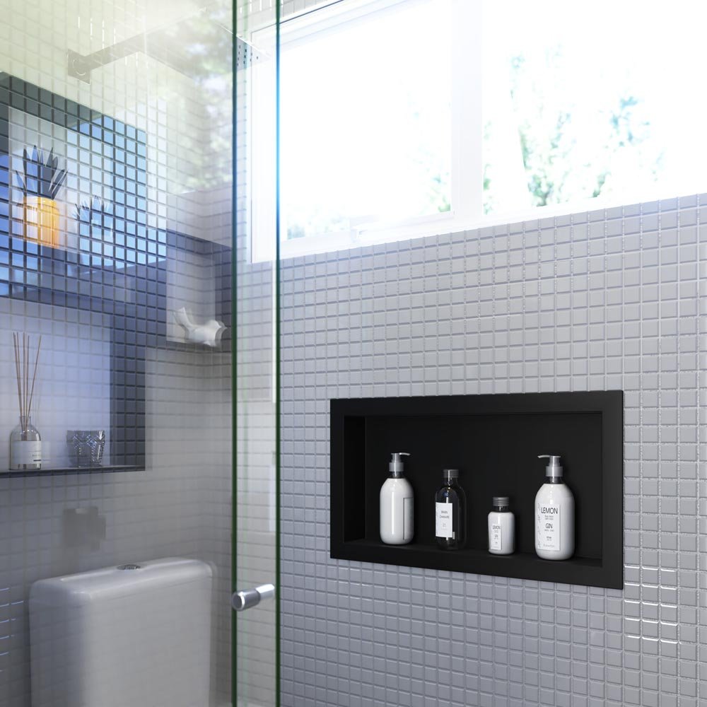 Nicho com Portas de Vidro: Proteção e Estilo - inspiração 2