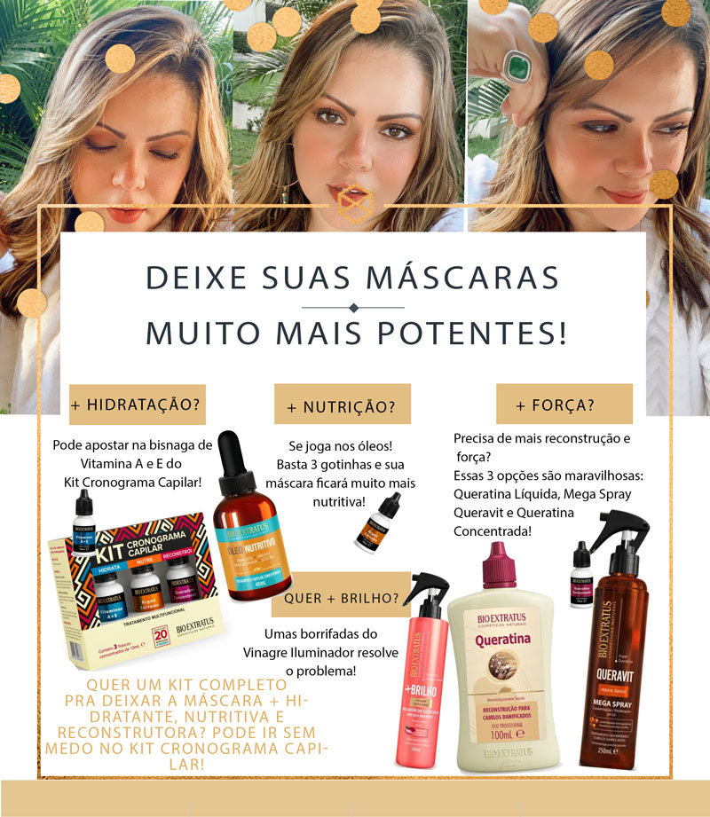 A elasticidade que devolve a vida ao cabelo - inspiração 2