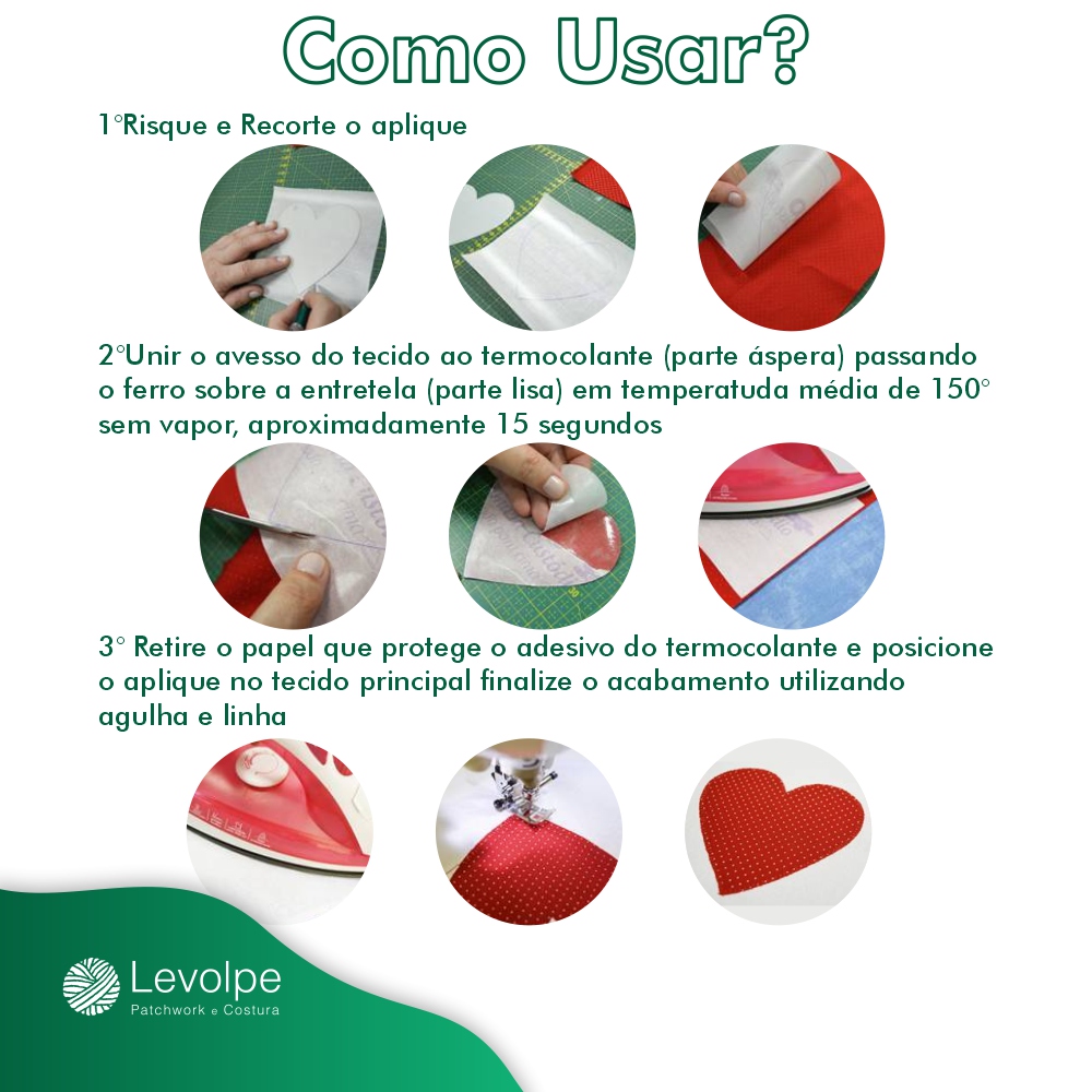 Tipos de Materiais Que Recebem Bem o Termocolante - inspiração 1