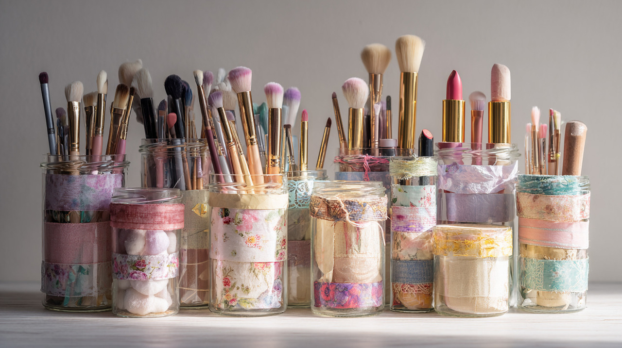 Onde encontrar os potes de vidro ideais para organização. - inspiração 1