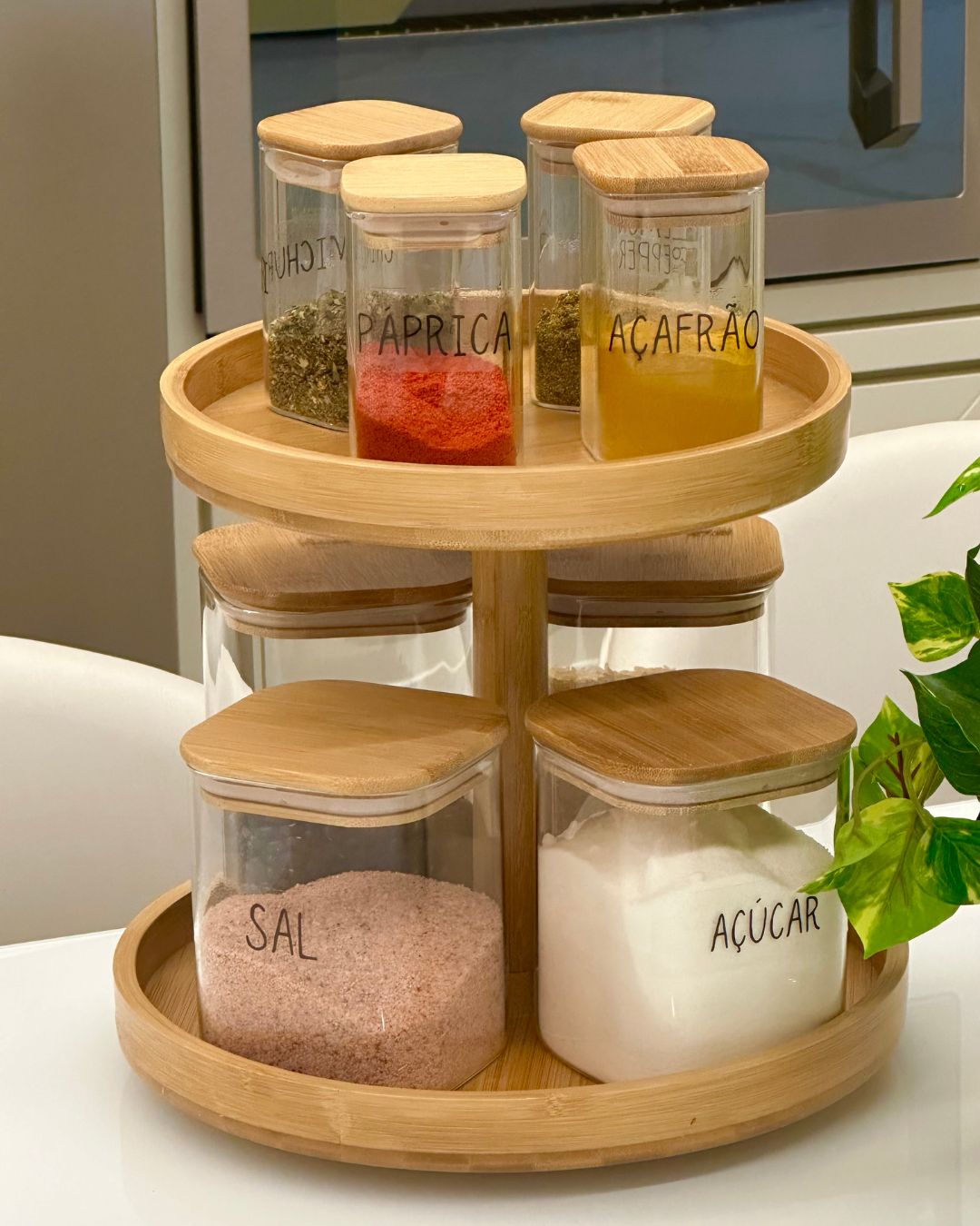 Onde encontrar os potes de vidro ideais para organização. - inspiração 2