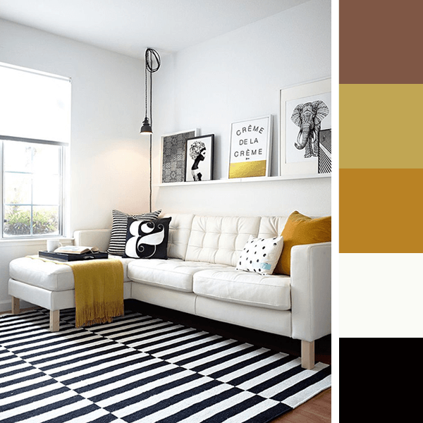 A Dupla Perfeita: Branco com Detalhes Coloridos - inspiração 2