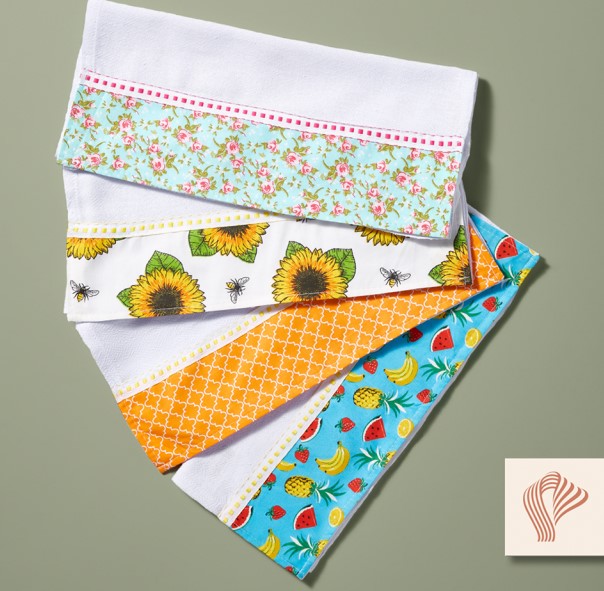 Tipos de Tecidos Ideais para Panos de Prato com Barrado - inspiração 1