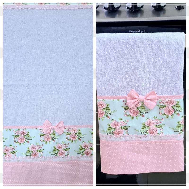 Panos de Prato com Barrado: Presentes Úteis e Cheios de Carinho - inspiração 2