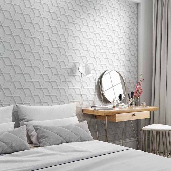 Geometria Moderna: Padrões Que Criam Amplitude e Dinamismo - inspiração 1