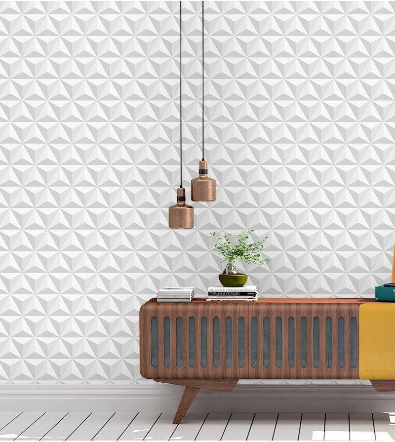 Combinando Materiais: O Gesso 3D em Harmonia com Outras Texturas - inspiração 1