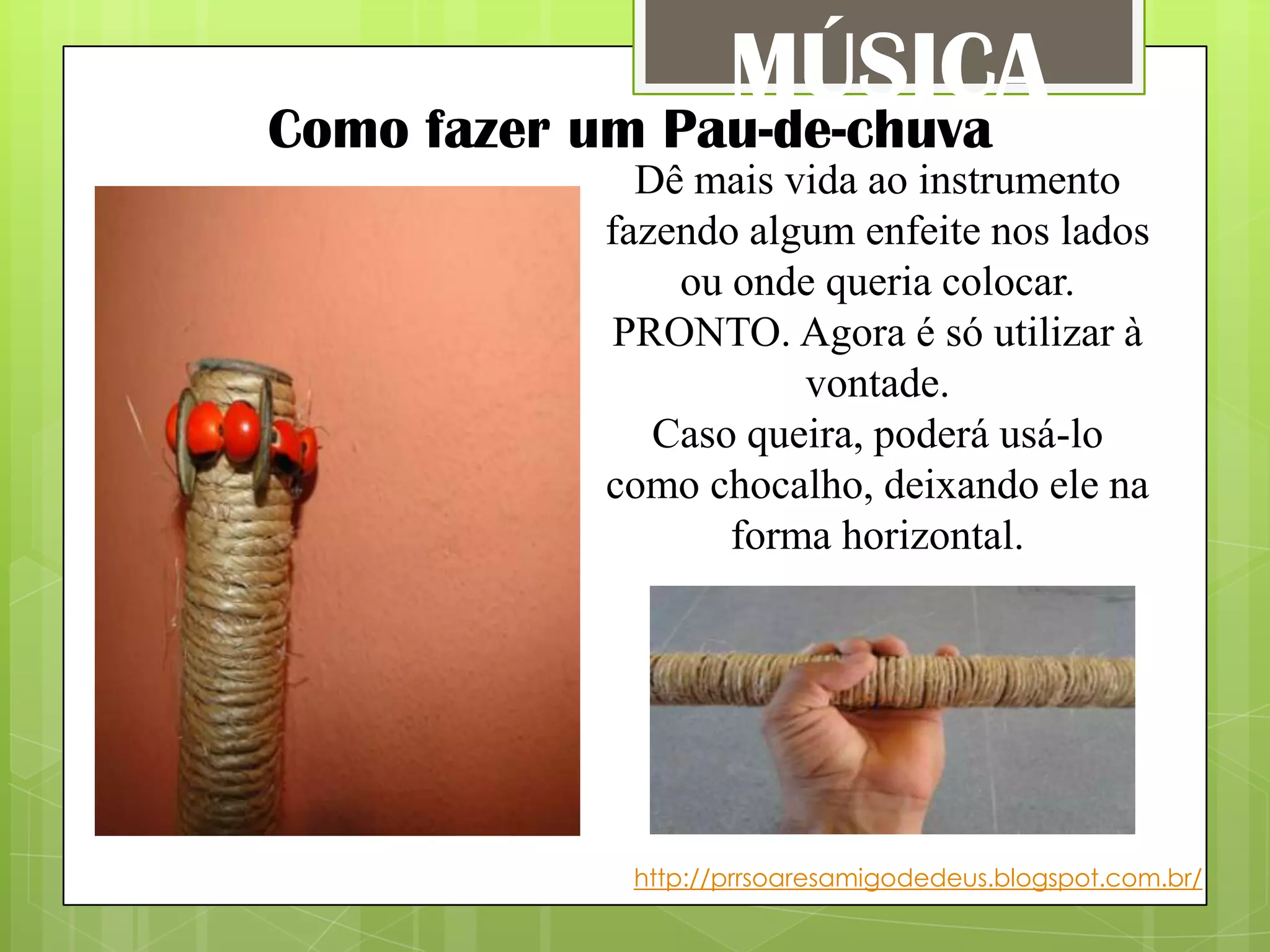 Alternativas Criativas para Seu Instrumento de Paz - inspiração 2