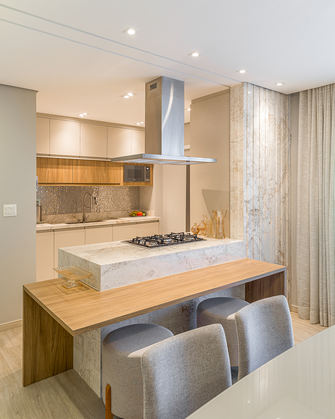 Toque Escandinavo: Cores Claras e Texturas Naturais - inspiração 1