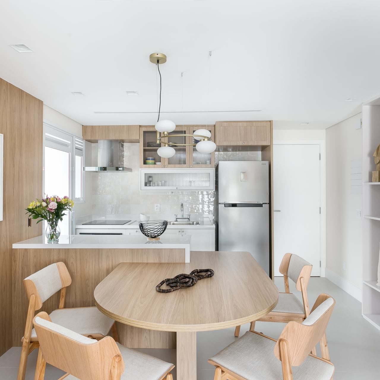 Toque Escandinavo: Cores Claras e Texturas Naturais - inspiração 2