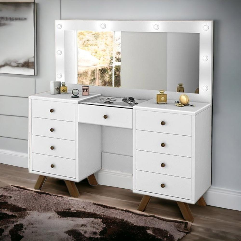 Estilo e Material: Deixe Sua Penteadeira Camarim com a Sua Cara - inspiração 2