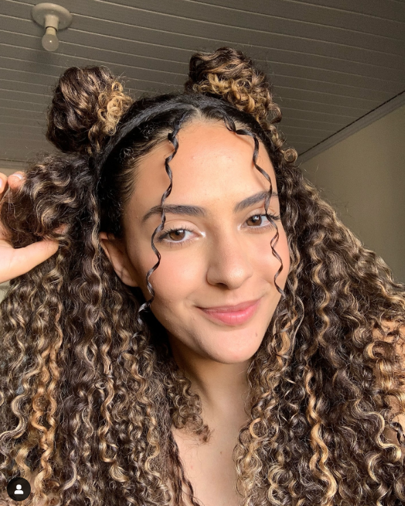 Trança Embutida na Lateral - inspiração 2