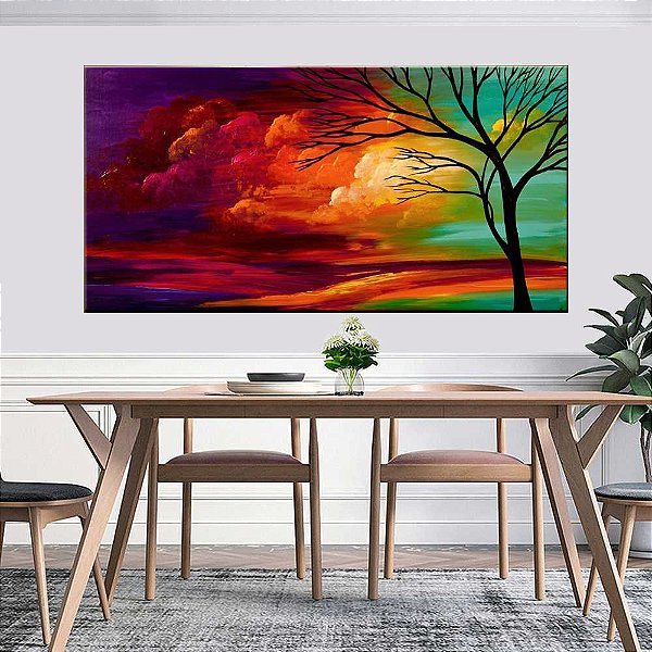 Por Onde Começar Sua Obra Abstrata - inspiração 1