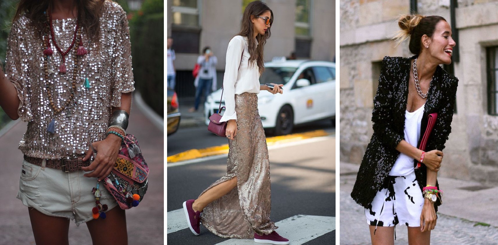 Combinando Brilho com Peças Básicas - inspiração 1