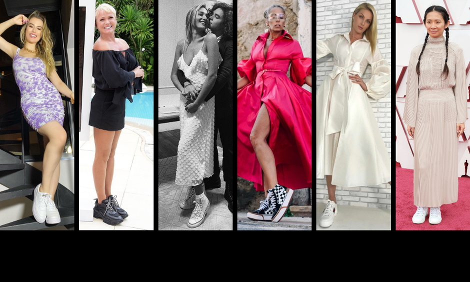 Casamentos Diurnos e Informais: O Tênis Branco é Aliado Perfeito - inspiração 1