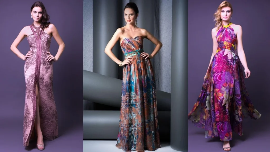 O Comprimento Perfeito do Vestido Estampado: Midi, Longo e Outras Opções - inspiração 2