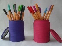 Criando Texturas: Sensações que Dão Vida ao Porta-Lápis - inspiração 1