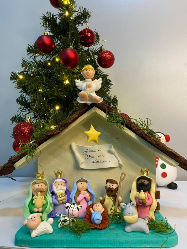 Cores e Acabamentos: Dando Vida ao Seu Presépio - inspiração 1