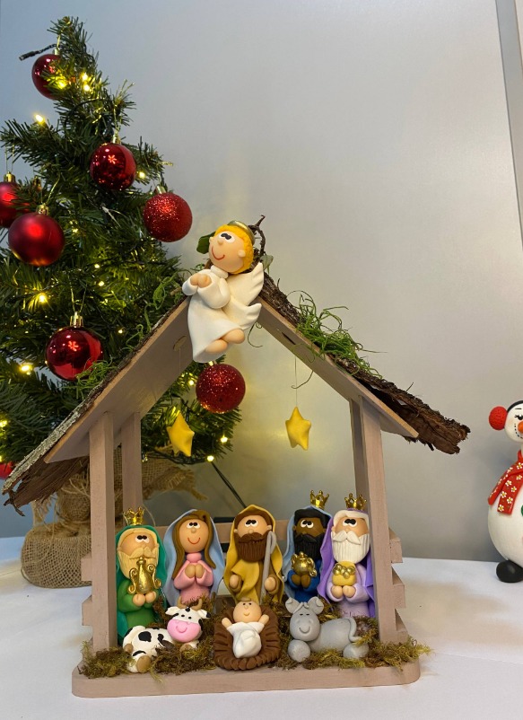 Os Personagens Clássicos: Do Menino Jesus a Maria e José - inspiração 1