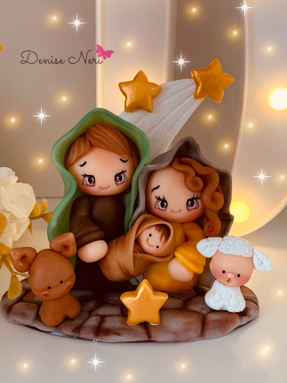 Os Personagens Clássicos: Do Menino Jesus a Maria e José - inspiração 2