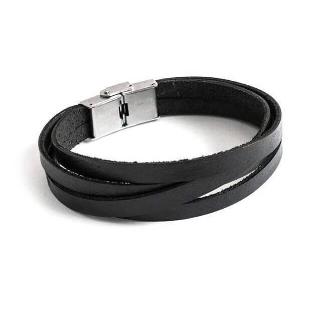 Tendências Atuais em Pulseiras de Couro Masculinas - inspiração 2