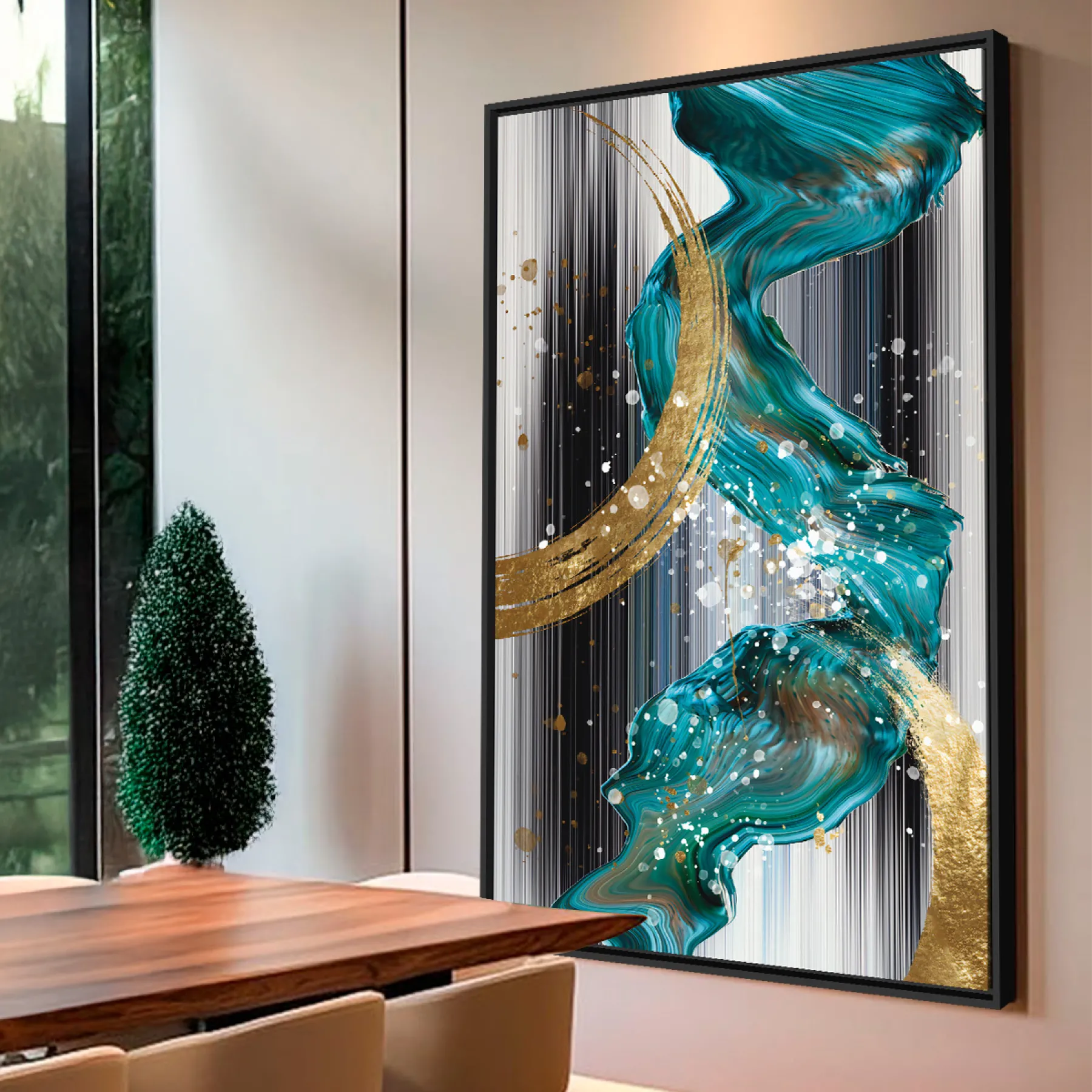 Texturas que Impressionam: A Dimensão Extra na Sua Parede - inspiração 1