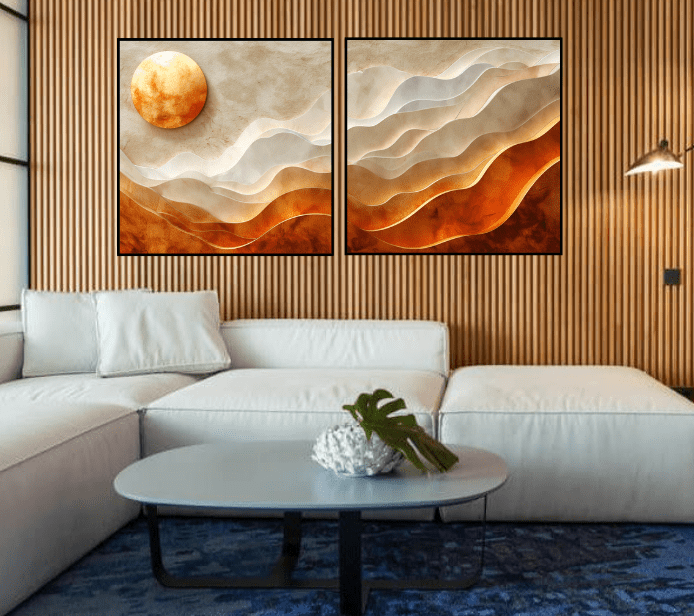 Texturas que Impressionam: A Dimensão Extra na Sua Parede - inspiração 2