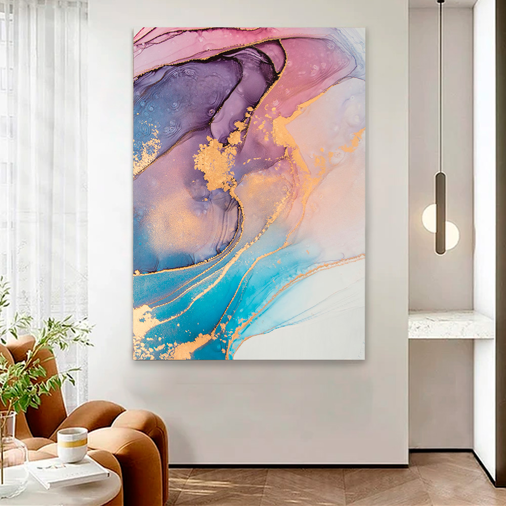 Abstracionismo Lírico: Emoção em Pinceladas Livres - inspiração 1