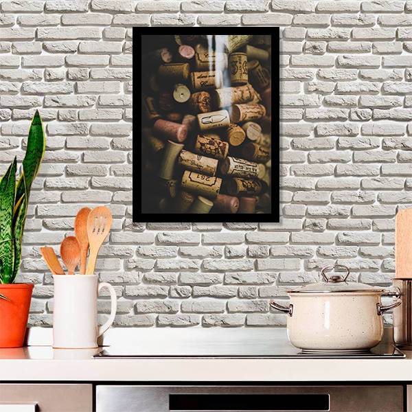 O que fazer com as rolhas que não usarei no quadro? - inspiração 2