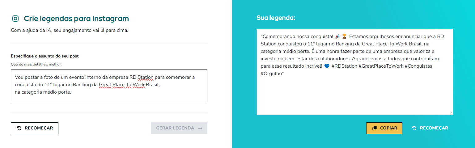 Legendas Curtas e Impactantes: O Jeito Rápido de Falar. - inspiração 2