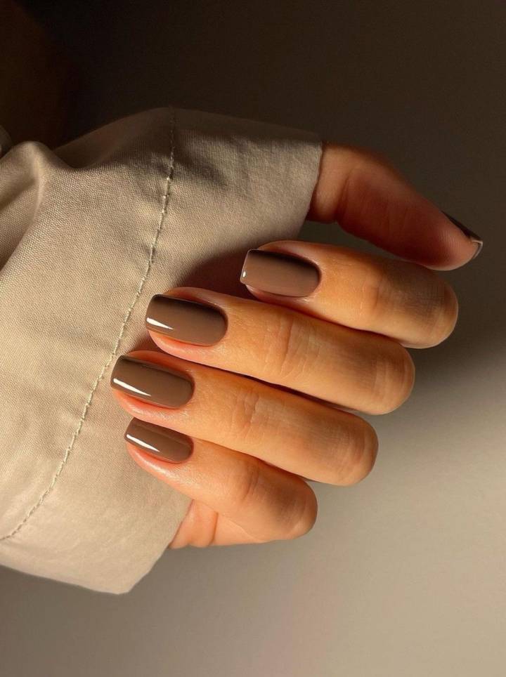 Unha Redonda: A Discrição que Protege suas Pontas - inspiração 2