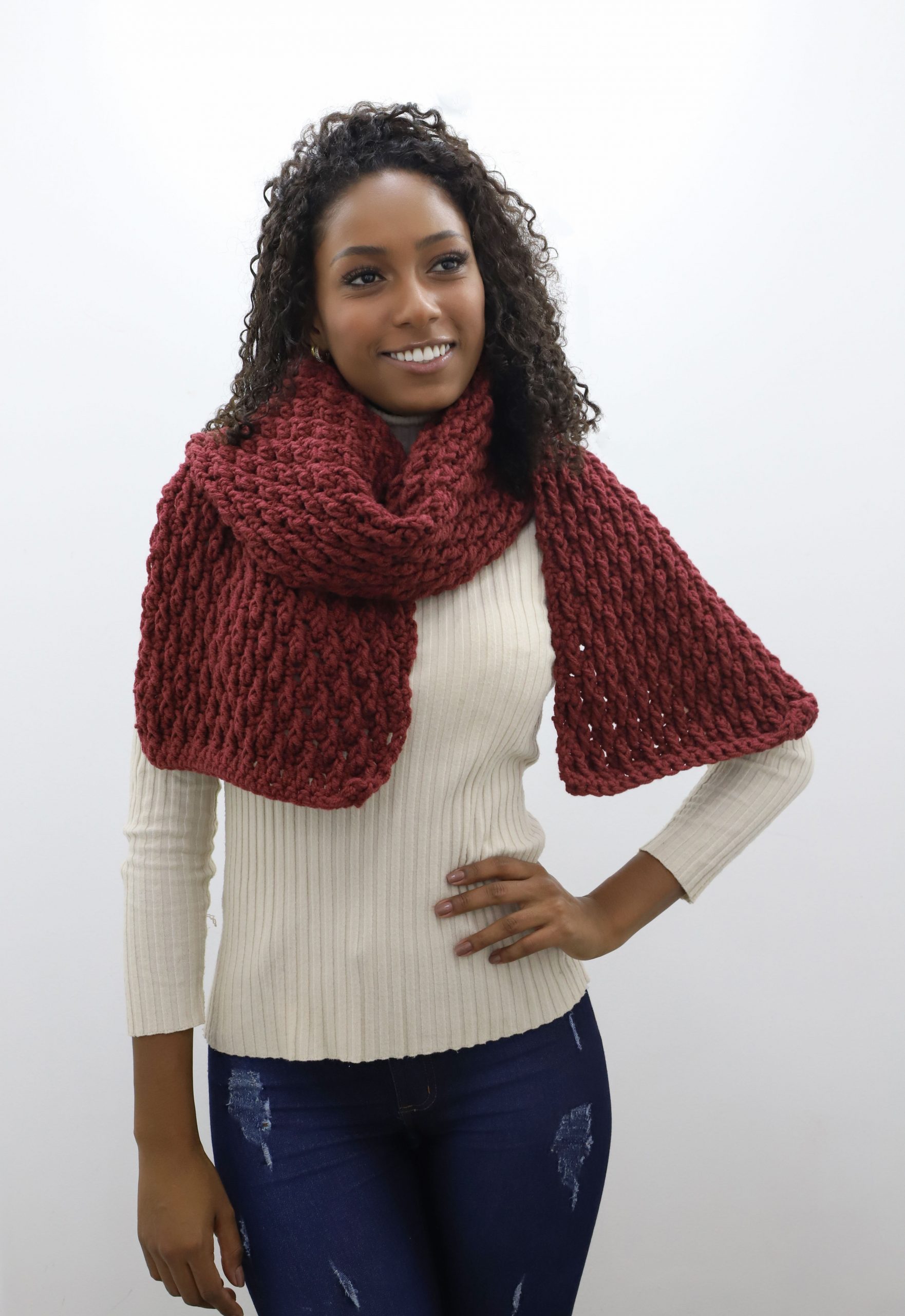 Cachecol Básico: O Ponto de Partida para Iniciantes - inspiração 2