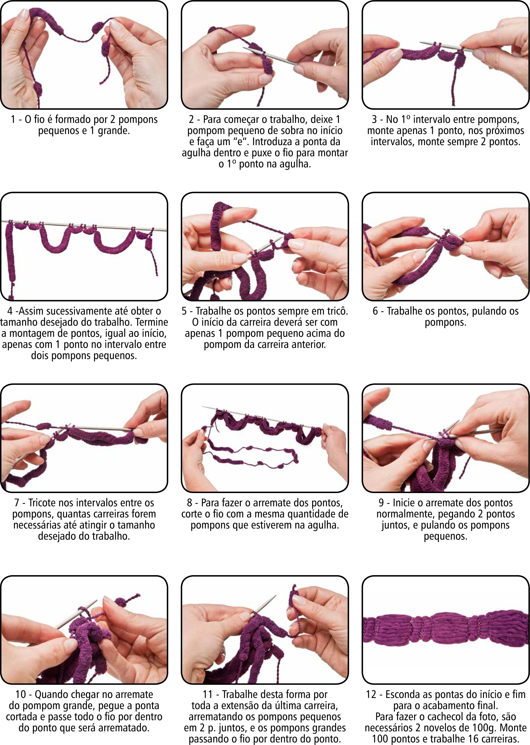 A Influência da Agulha no Consumo de Lã - inspiração 2