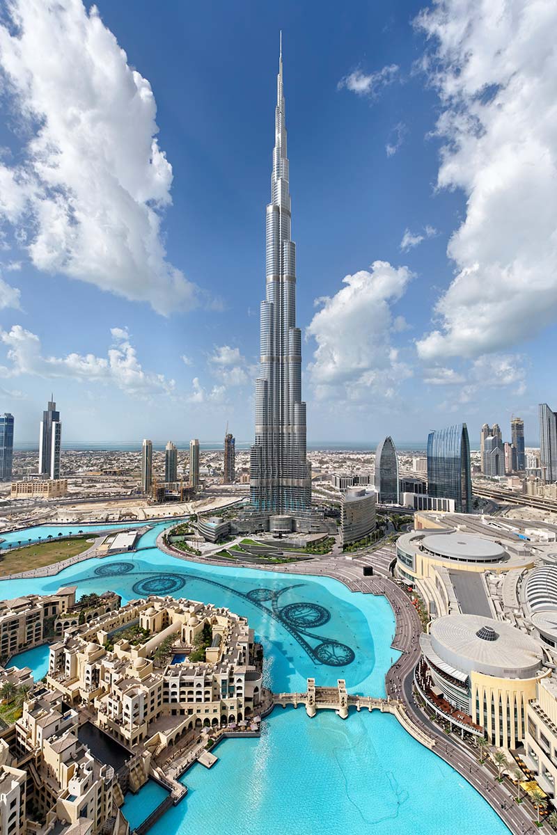 Desde quando o Burj Khalifa ostenta o título de prédio mais alto? - inspiração 2
