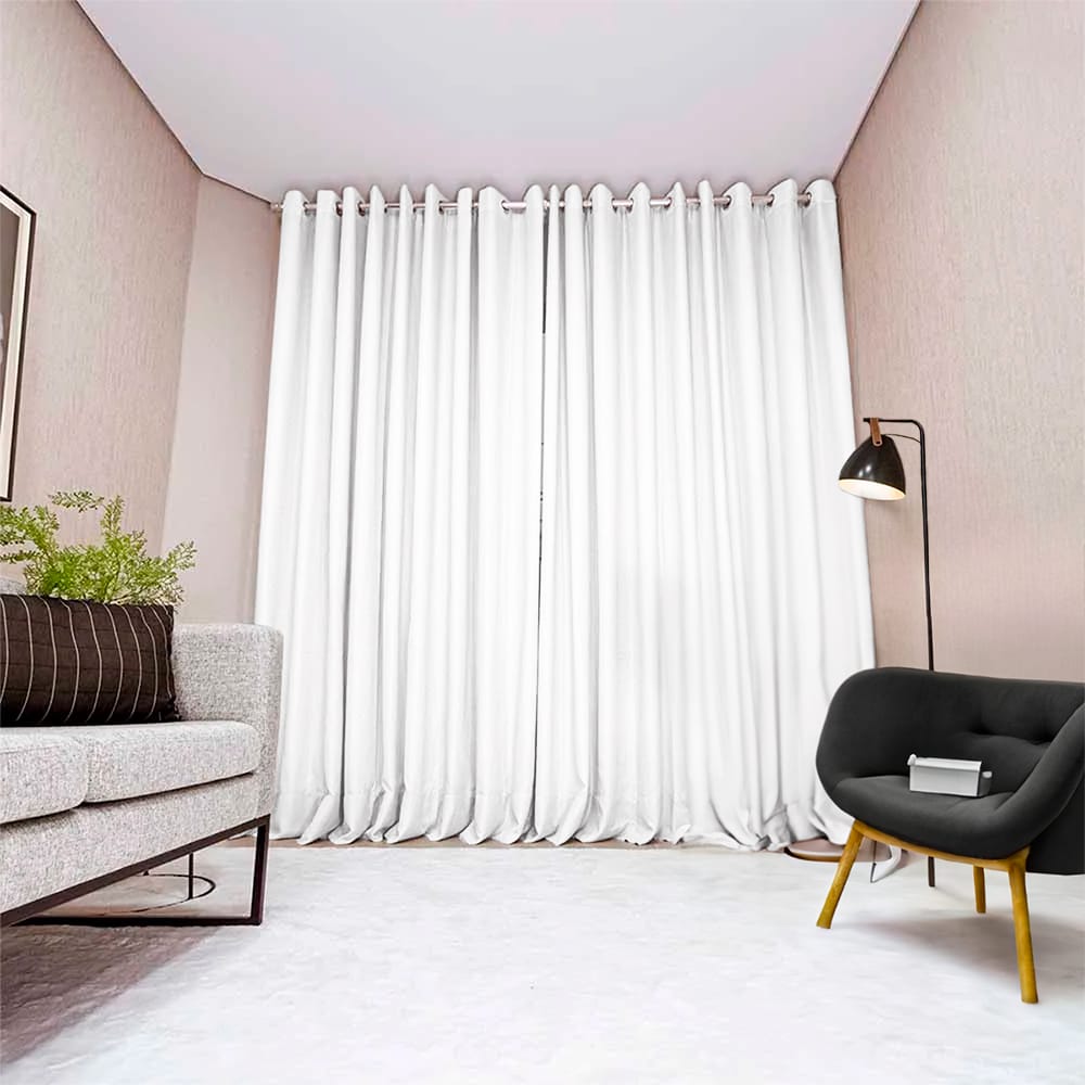 Cortinas Longas vs. Curtas: Um Detalhe Que Muda Tudo - inspiração 2