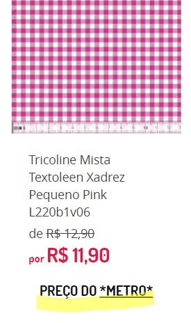 Diferenças Entre Tipos de Tecido e Suas Metragens Típicas - inspiração 1