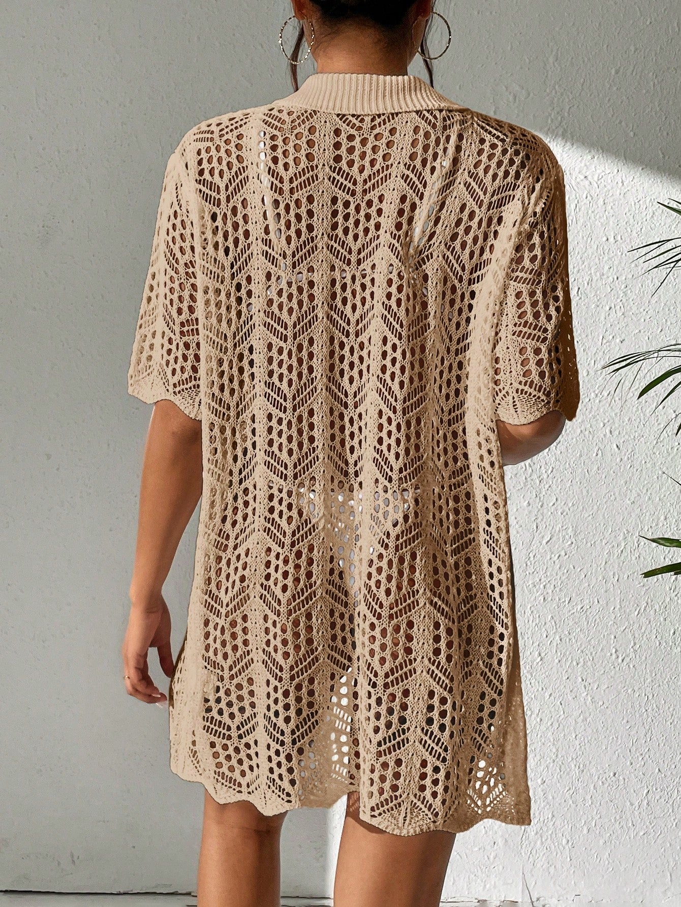 Quimono de Crochê Estampado: O Charme Que Foge do Comum - inspiração 1