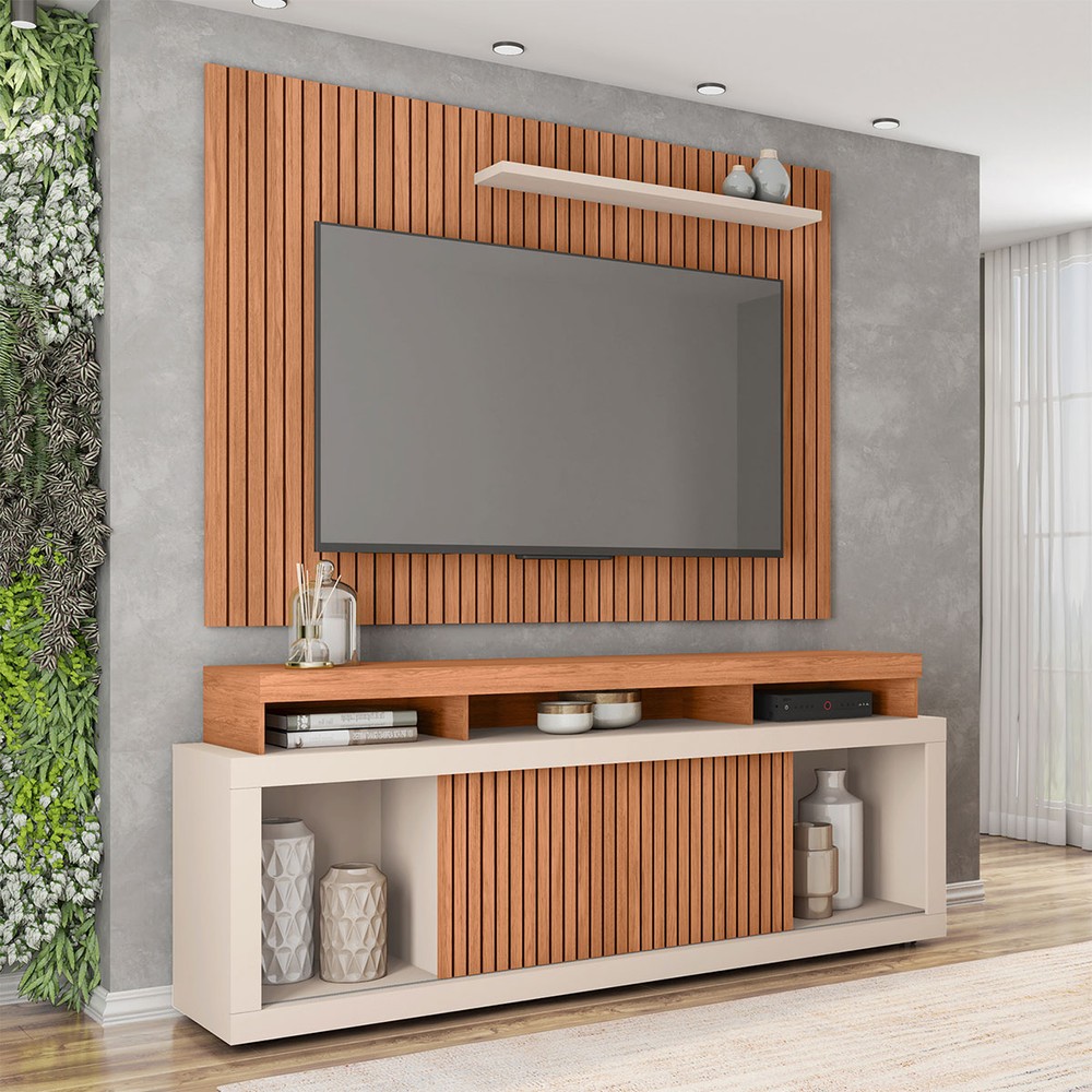 Toque Rústico: Madeira Natural e Texturas Aconchegantes - inspiração 1