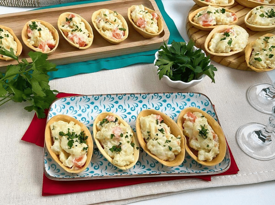 Abertura Festiva: Aperitivos que Encantam - inspiração 2