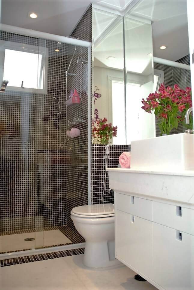 Tendências de Porcelanato que Vão Deixar Seu Banheiro Moderno - inspiração 1