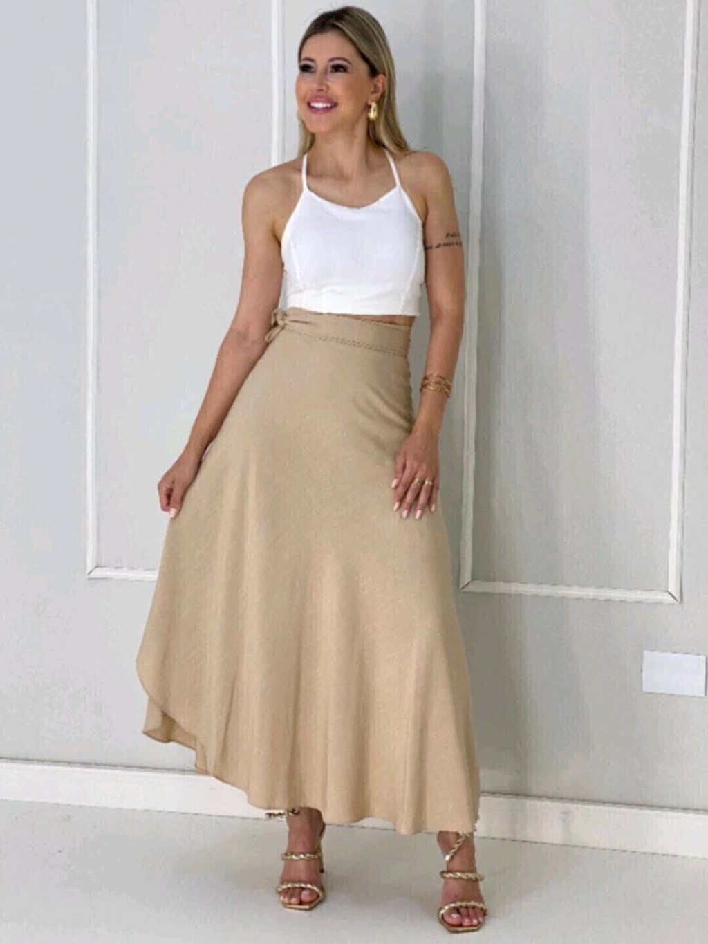 Do Dia a Dia ao Evento Especial: A Arte de Combinar Sua Saia Envelope - inspiração 2