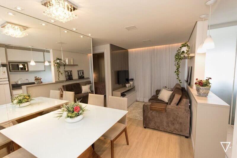 Cores e Iluminação: Ampliando a Sensação de Amplitude - inspiração 2