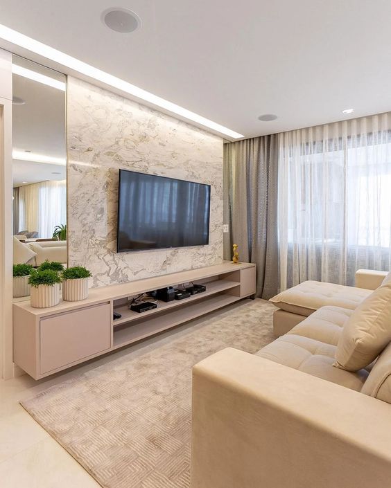 Cortinas e Persianas: Privacidade com Toque de Elegância - inspiração 1