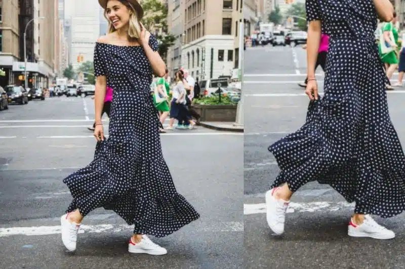 A Maquiagem e o Penteado: Complementando o Visual Arrumado com Tênis - inspiração 1