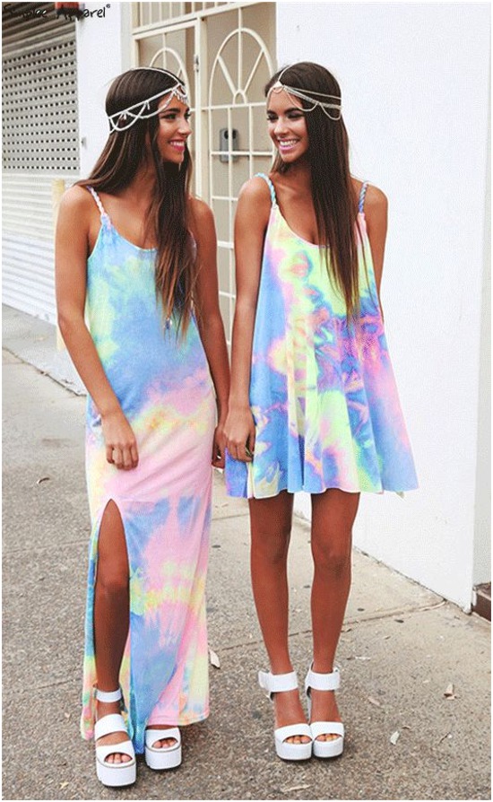 Tie Dye em Cores Clássicas: Sofisticação Reinventada - inspiração 1