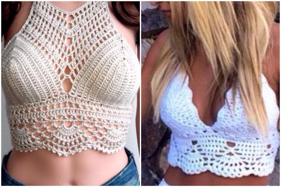 Minimalismo e Elegância: Tops de Crochê Para Ocasiões Especiais - inspiração 1