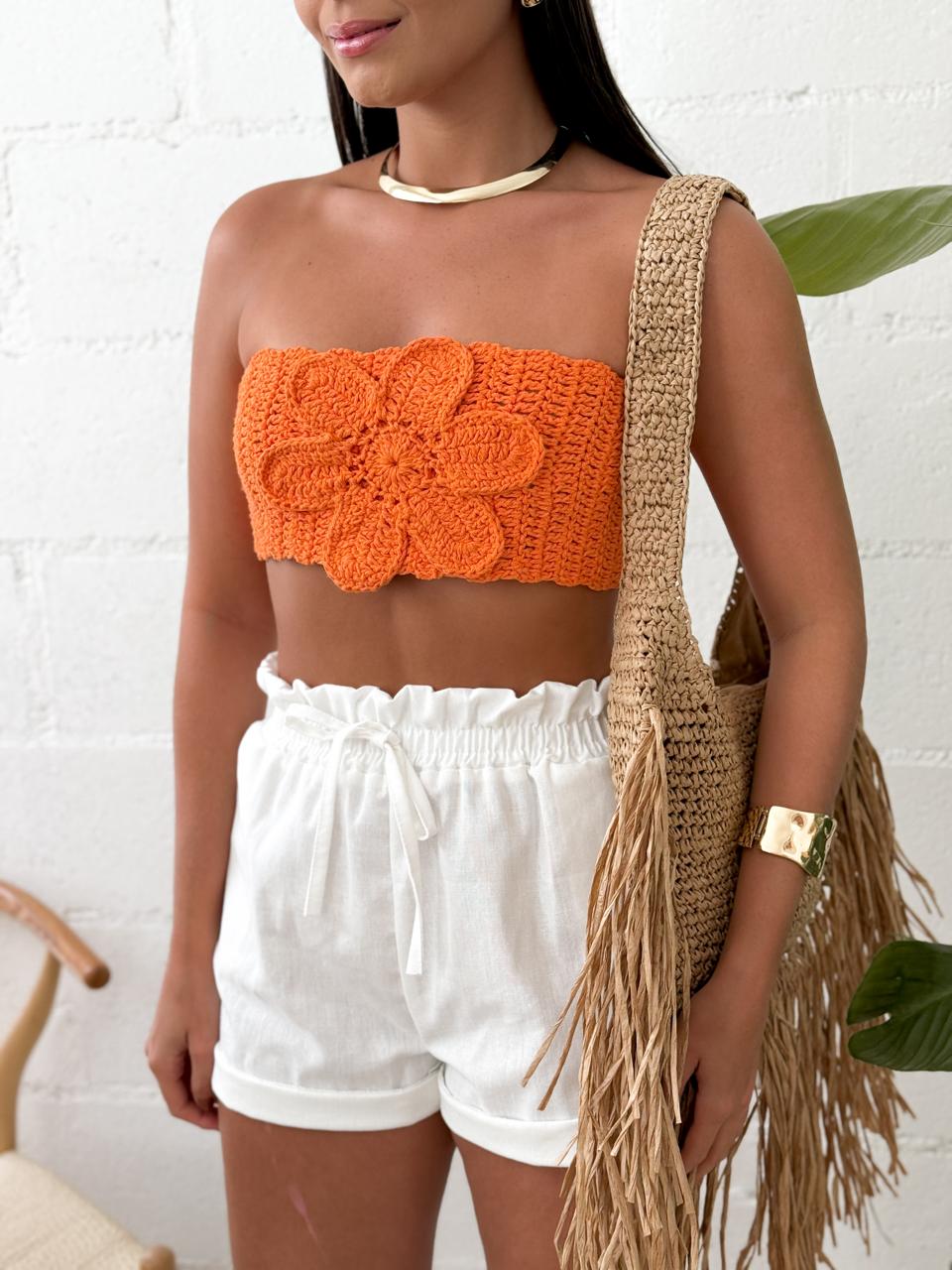 Modelos de Tops de Crochê: Do Casual ao Sofisticado - inspiração 2