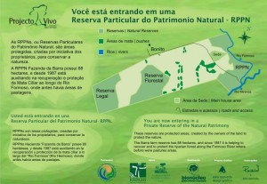 A importância das placas e painéis informativos no percurso - inspiração 1