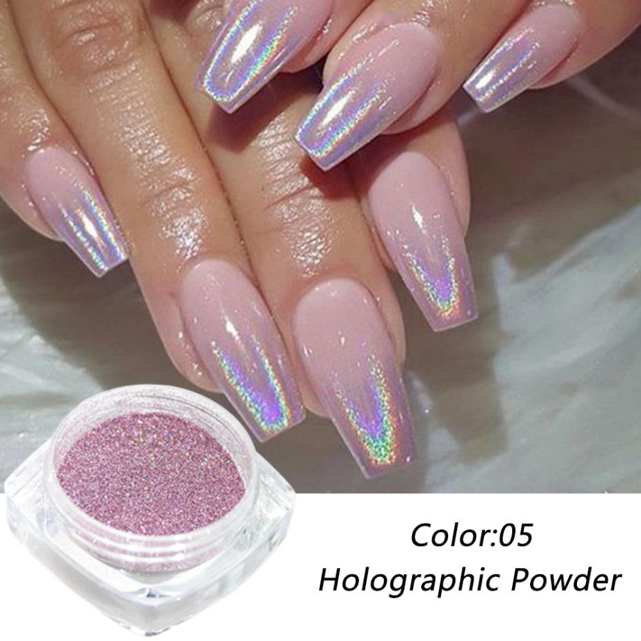 A Técnica de Aplicação: Unhas Holográficas em Casa - inspiração 1