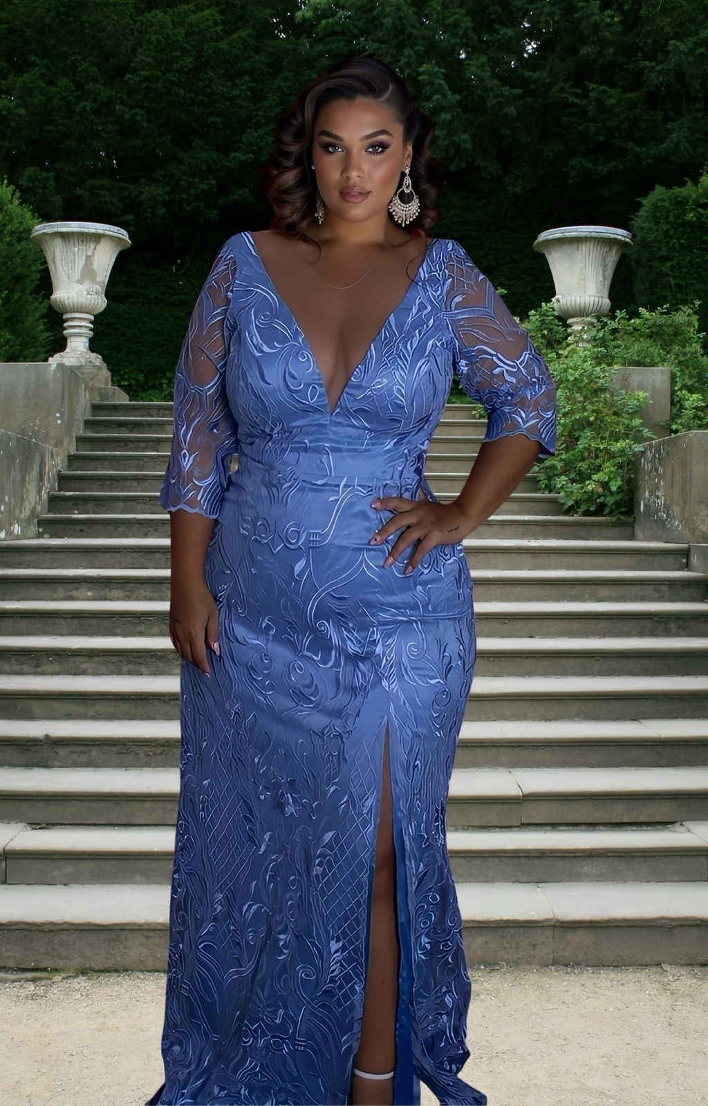 Detalhes que Encantam: Bordados, Rendas e Transparências Estratégicas - inspiração 1